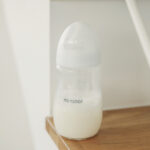 Szklana butelka do karmienia MININOR, 0 miesięcy, 160 ml